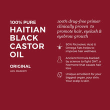 Load image into Gallery viewer, Haitian Black Castor Oil: Original