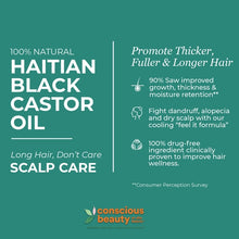 Load image into Gallery viewer, Rosemary Mint + Haitian Black Castor Oil Scalp Care Shampoo